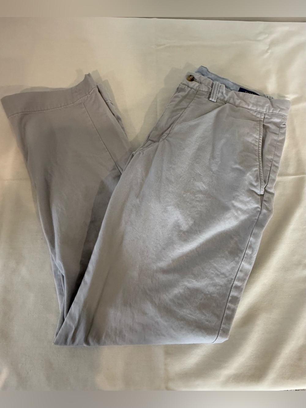 Polo by Ralph Lauren Light Gray Men's Chino Pants size 32x30